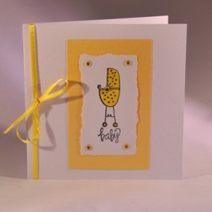 Baby Pram Card