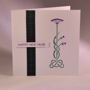 Tall Thistle New Year Card