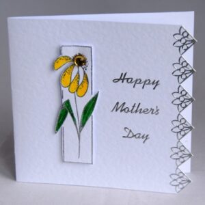 Silver Edged Card