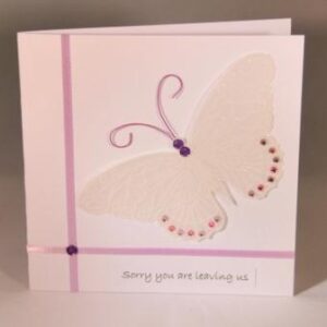 Sorry You Are Leaving Card