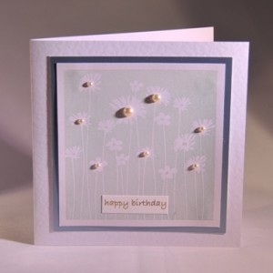 Daisy Garden Birthday Card