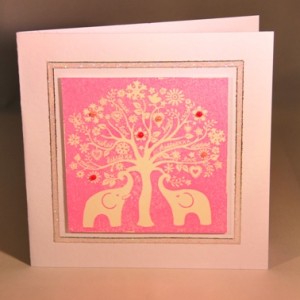 Elephants Card