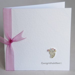 Baby Footprint Card