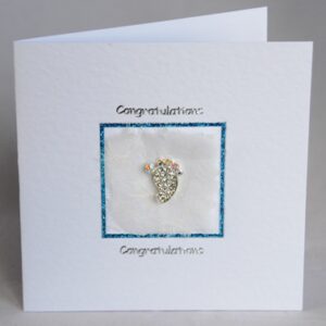 Crystal Baby Footprint