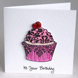Cupcake Time Card