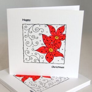 Poinsettia Card Pack