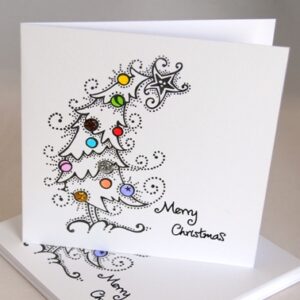 Snowy Tree Card Pack