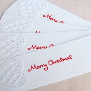 Christmas Hearts Gift Tags