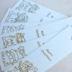 Santa's Friends Christmas Gift Tags