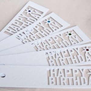 Cut Out Birthday Gift Tags