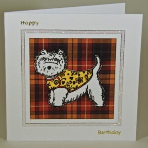 West Highland Terrier Card