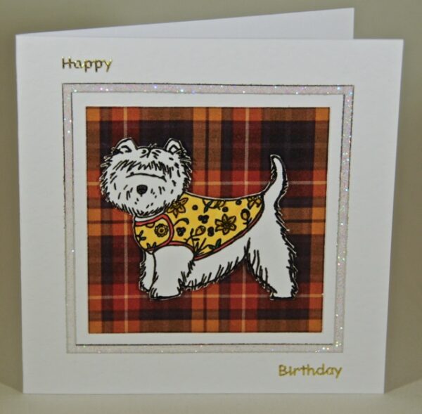 West Highland Terrier Card