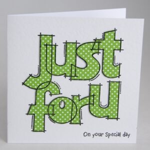 Just For You Card
