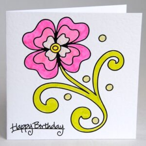Elegant Flower Card