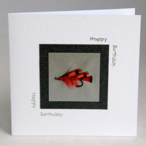 Salmon Fly Fishing Card