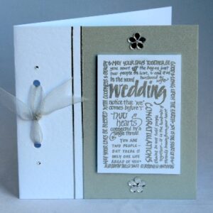 Wedding Words Card