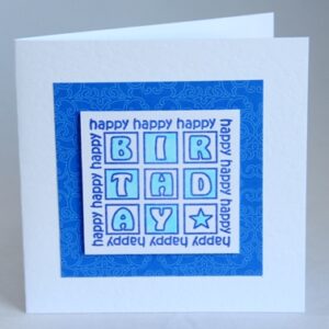 Birthday Squares Card