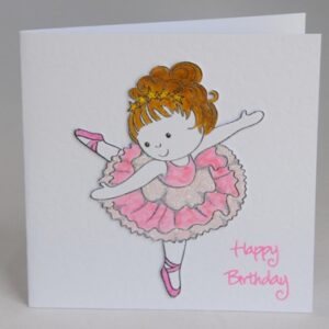 Baby Ballerina Card