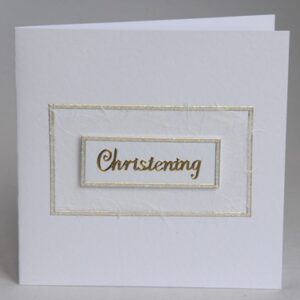 Christening Day Card