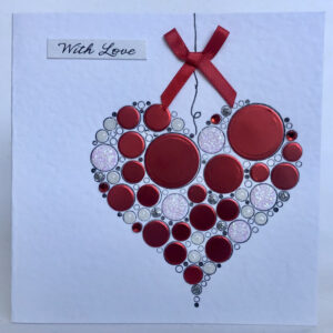 Bubble Heart Valentine Card