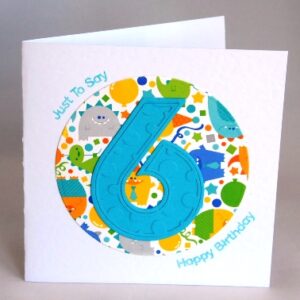 Happy Sixth Birthday Card
