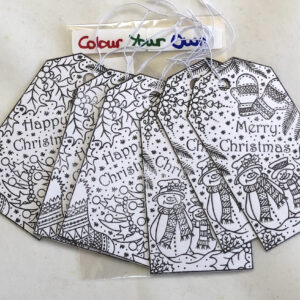 Paint Your Own Christmas Gift Tags
