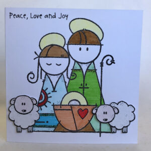 Peace, Love And Joy Christmas Card