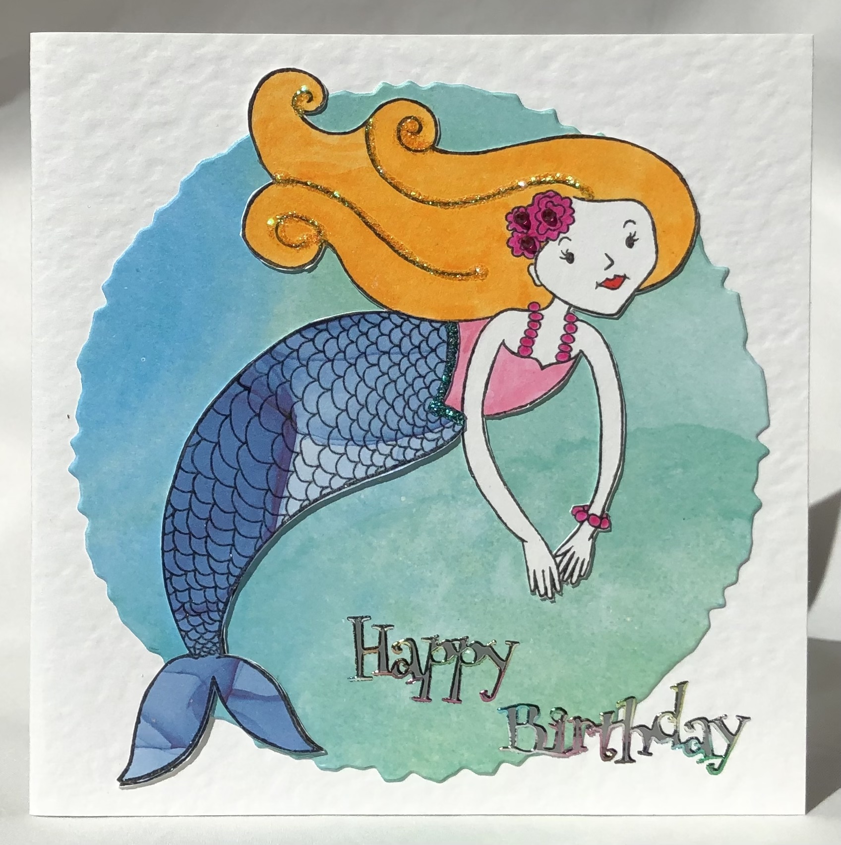 Mermaid Card - Image 1