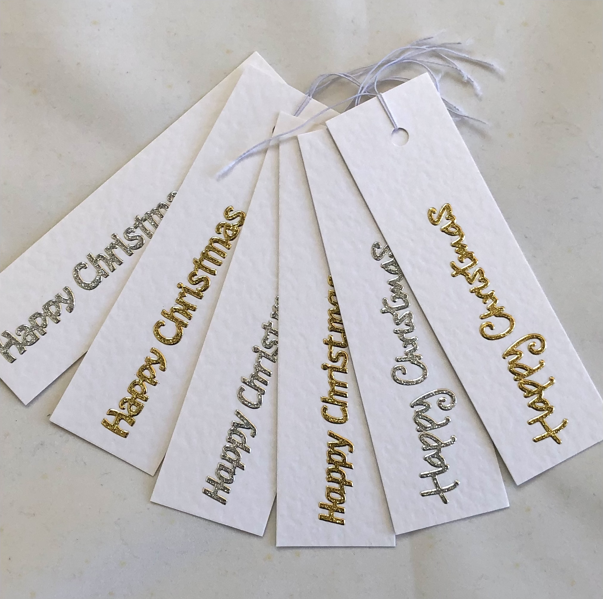 Happy Christmas Gift Tags - Image 1