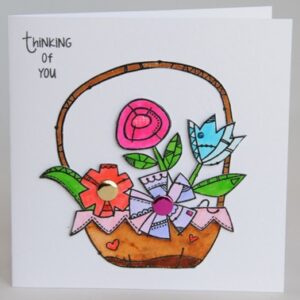 Flower Basket Card