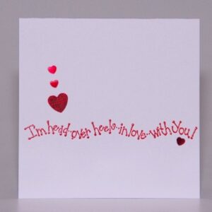 Head Over Heels Card