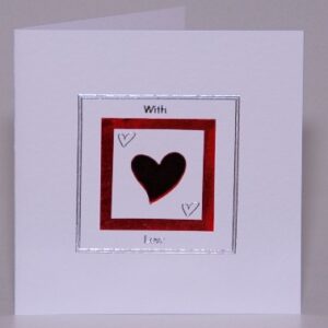 My Heart Is Yours Valentine Card