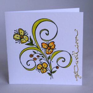 Cheerful Flowers Get Well Card