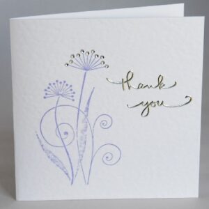 Thank You Flowers Card