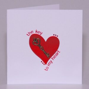 The Key To My Heart Card