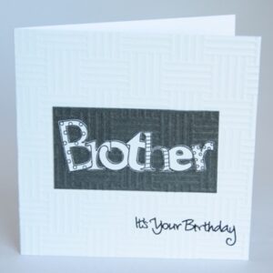 BROTHER Birthday Card