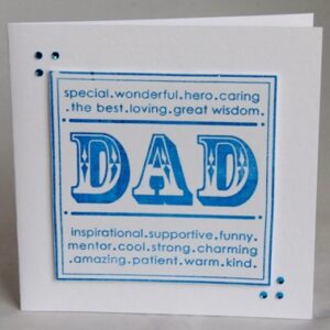 Words About Dad