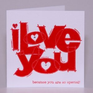 I Love You Card