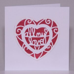 All My Love Card