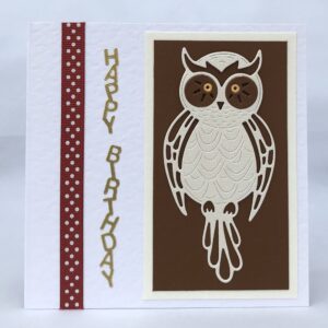 Owl Birthday Card