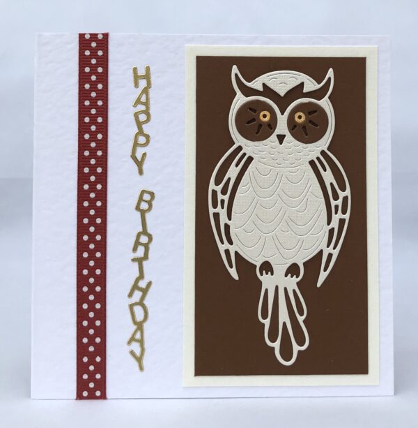 Owl Birthday Card