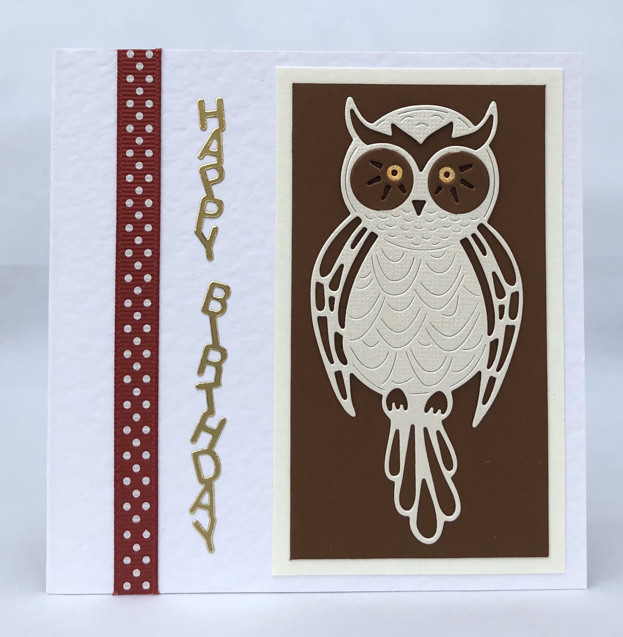 Owl Birthday Card - Image 1