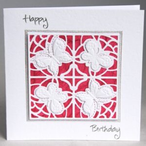 Butterfly Square Card