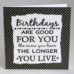 The Living Longer Card