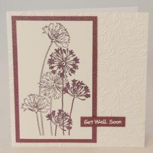 Sending Flowers Card