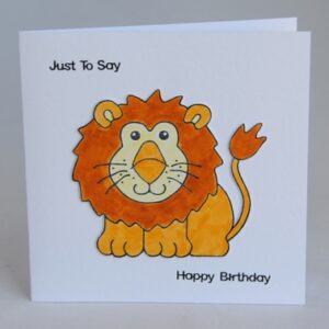 Lenny Lion Card