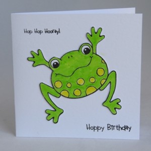 Hoppy Birthday Card