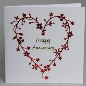 Heart Of Flowers Card