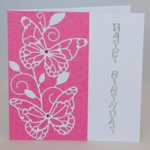 Waltzing Butterflies Card