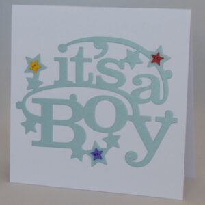 It's A Boy Card